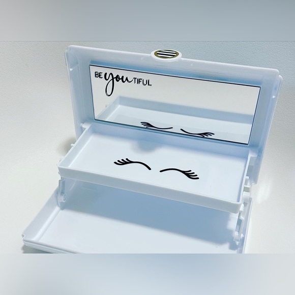 Personalized self care make up kits with your choice of affirmation on mirror - Picture 2 of 5